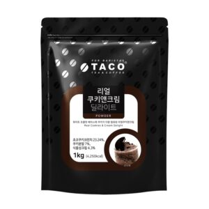 TACO Real Cookies & Cream Powder 1kg